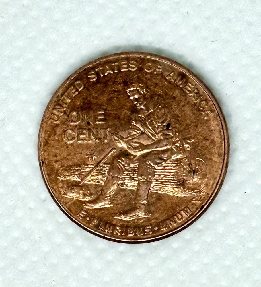 2009 D Lincoln Cent Abe Sitting On a Log Mint Mark (D)
