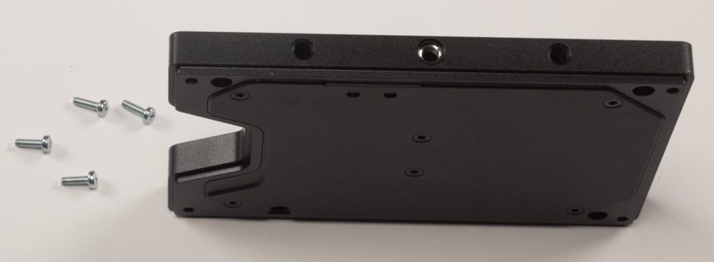 Mounting Plate for Blackmagic Design HyperDeck Shuttle 2 with Mounting Screws