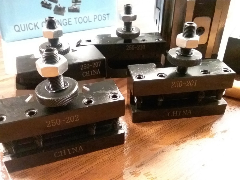 10-15" QUICK CHANGE TOOL POST-6PCS/SET-Piston TYPE #830B-532--new