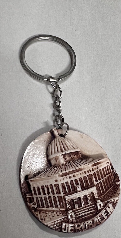 NEW Palestinian Keychain with Jerusalem.