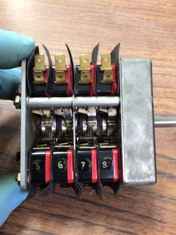 Micro Switch 20AS8-39 Rotary Cam Switch (VR8)