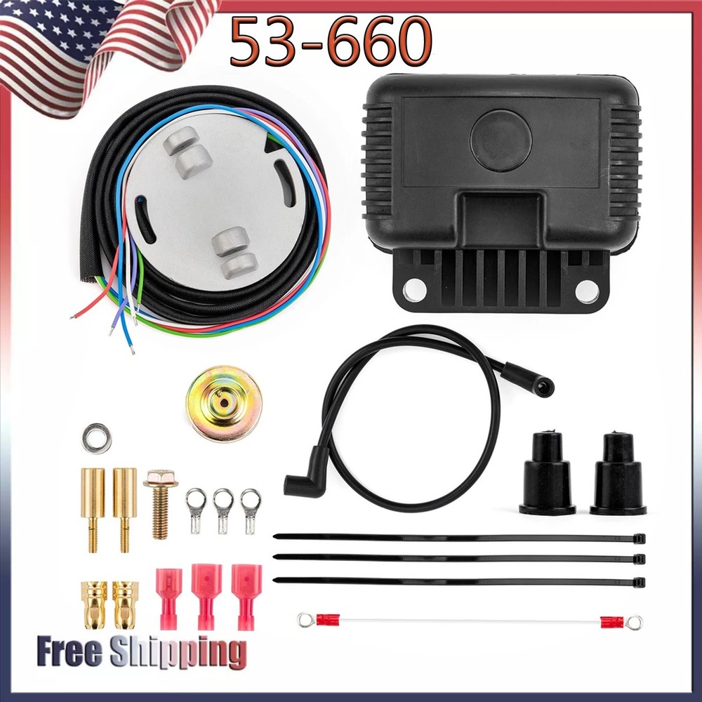 53-660 Single Fire.Programmable Ignition Kit For Big Twin Evo 53-644 US