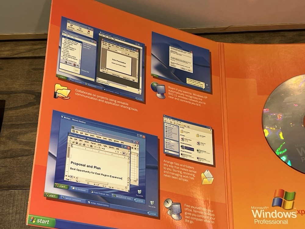 Microsoft Windows XP Professional Student Upgrade Version 2002 W/ Product Key