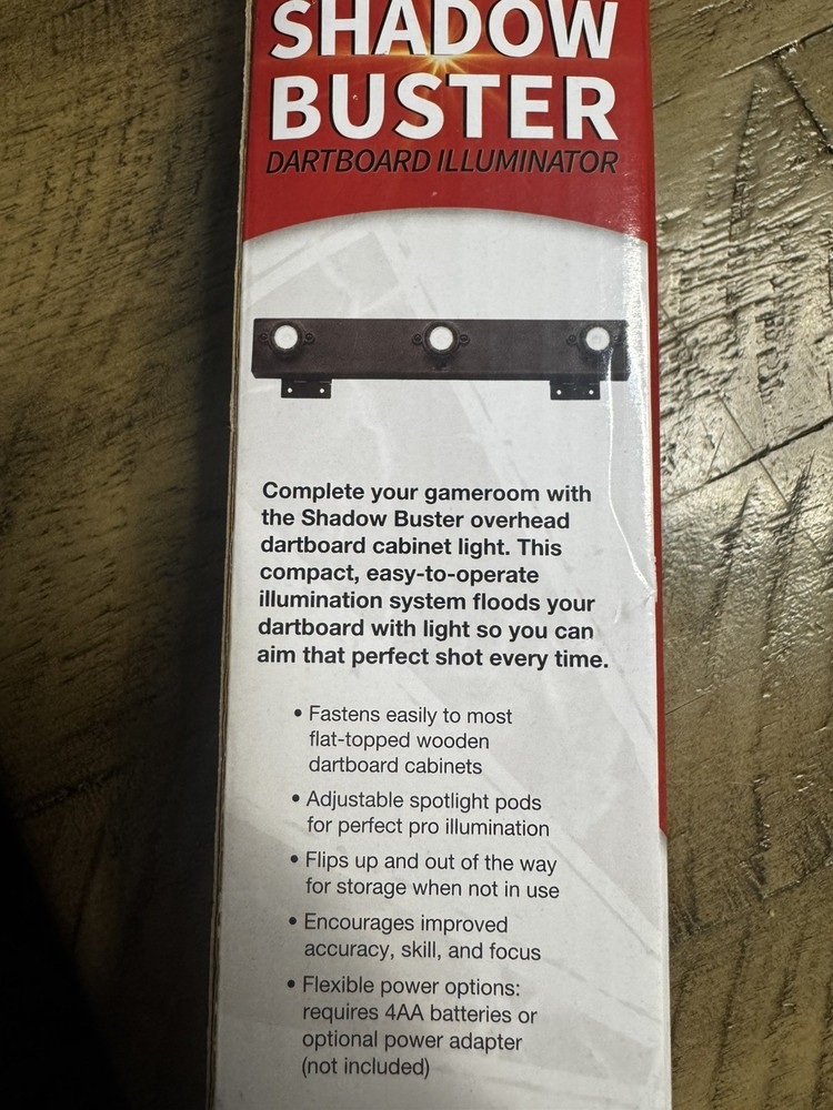 Viper Shadow Buster Dartboard Cabinet Mounted Display Light