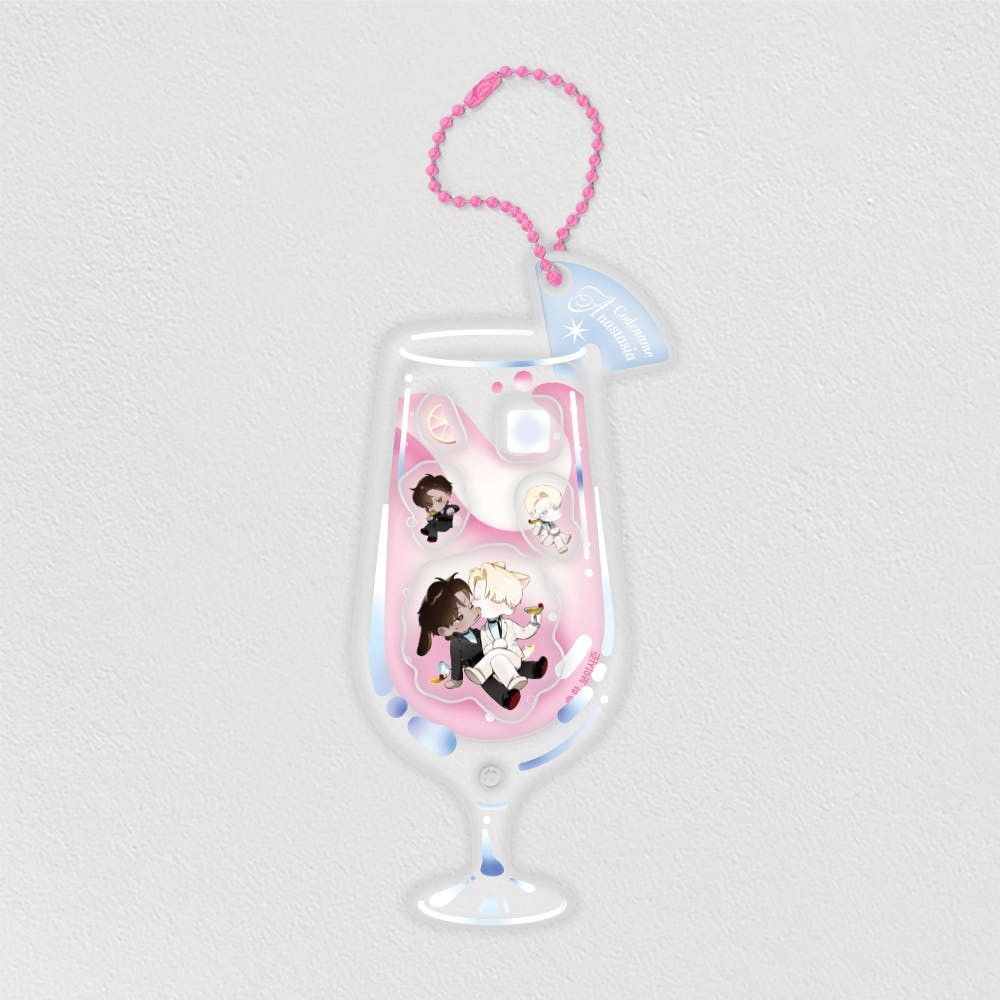 Webtoon MD [ Codename: Anastasia ] POP THE BEYOND Acrylic Shaker Keyring