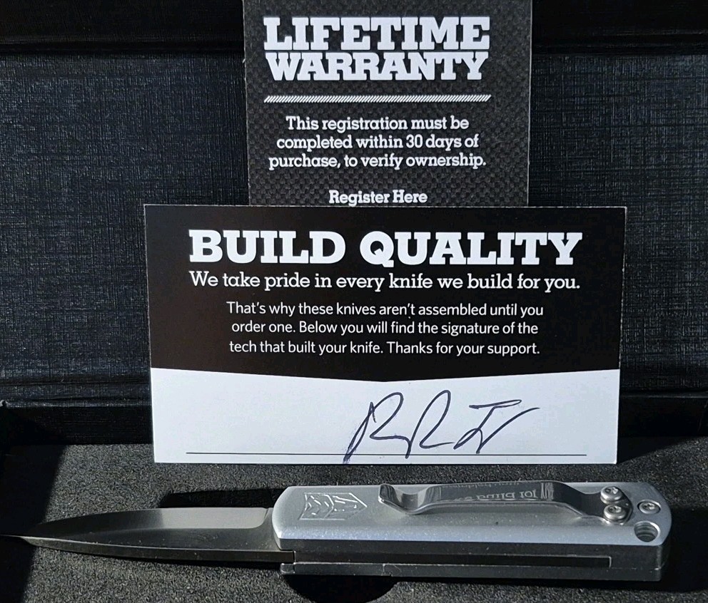 CobraTec Compact Silver Hidden Release Drop D2