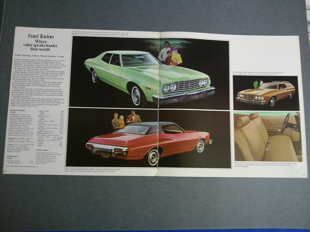 1973 Ford Torino Sales Catalog