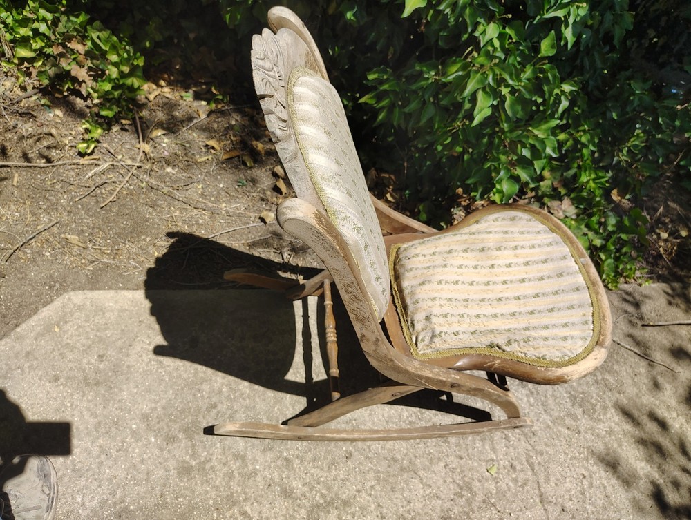 Antique Folding Rocking Chair