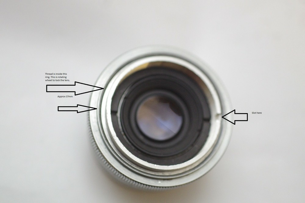 AkArette Akarette lens onto Cine C thread mount Camera Adapter