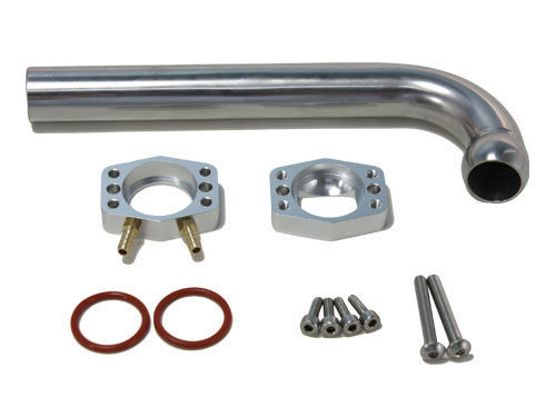 #227 Ball Head 95°-105° Adjustable Header w/ Flange RC Boat