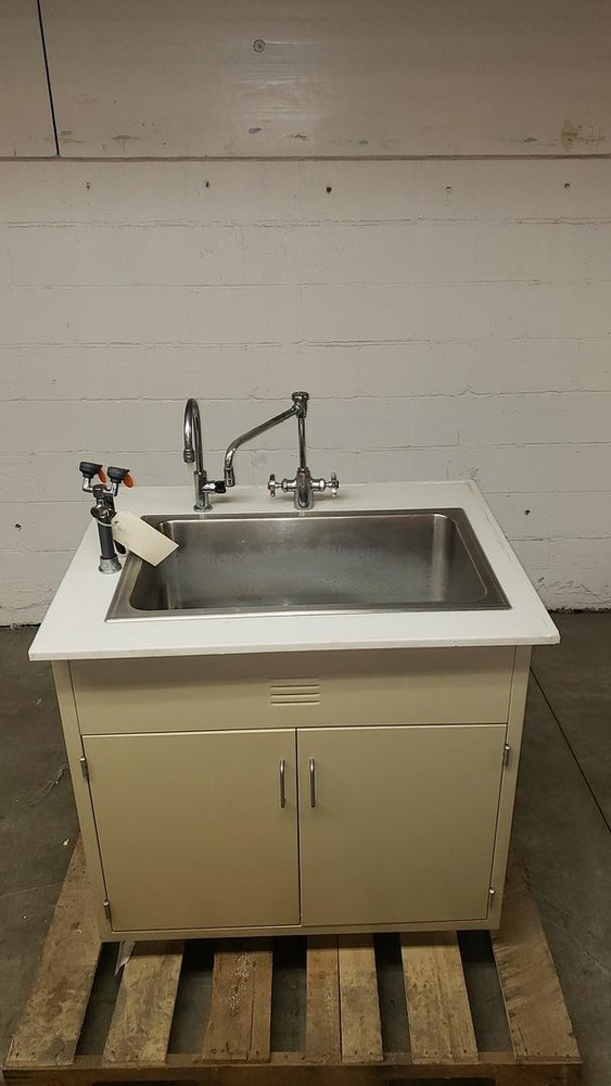 38" Jameston White Epoxy Sink Bundle S6LLST7307(S6LLST7307)
