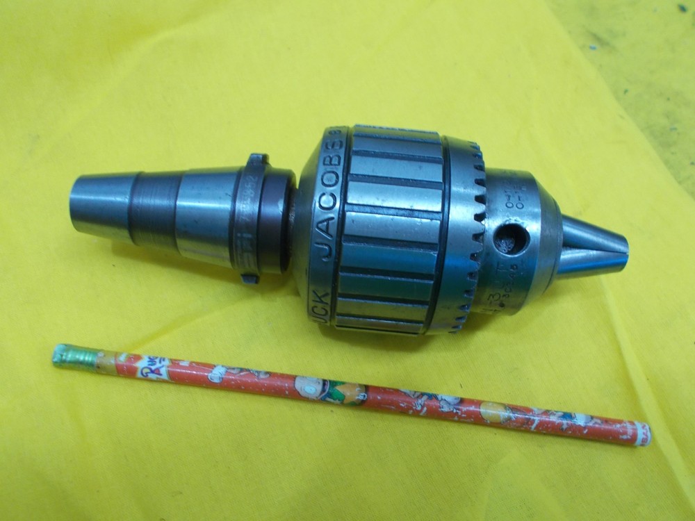 SPI QUICK CHANGE x 1/2" JACOBS 14N SUPER DRILL CHUCK mill tool holder 75-352-5