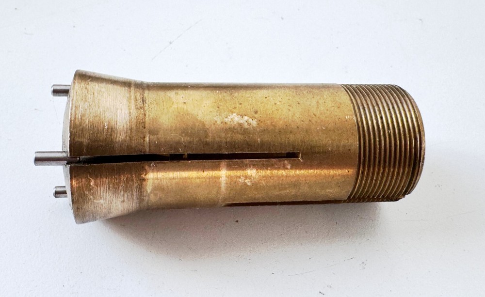 MSC Brass Emergency 5C Round Collet Internal/External Threads .787" Counter Bore