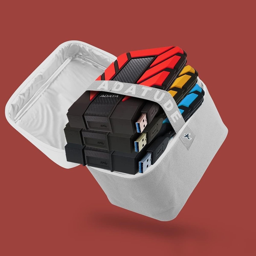 Hard Drive External Waterproof Shockproof Dustproof Rugged USB 3.1 Portable 1TB