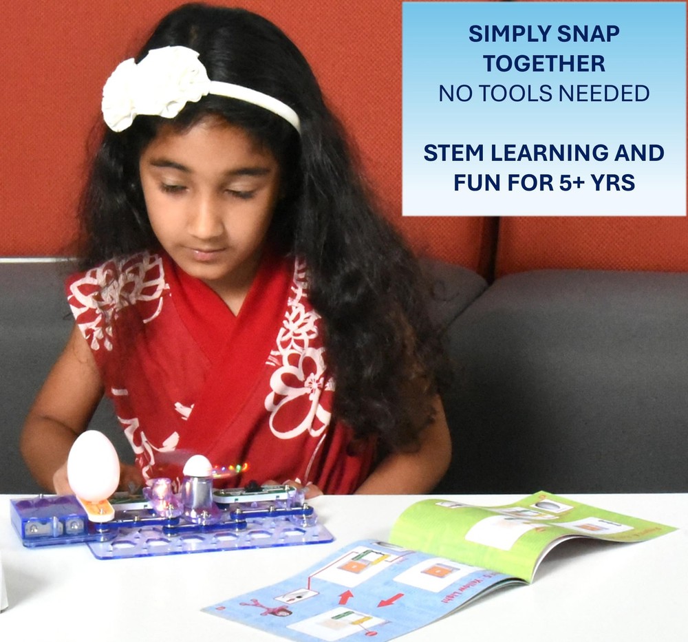 Beginner, Electronics Exploration Kit, Stem Kit for Ages 5-9 (SCB-20)