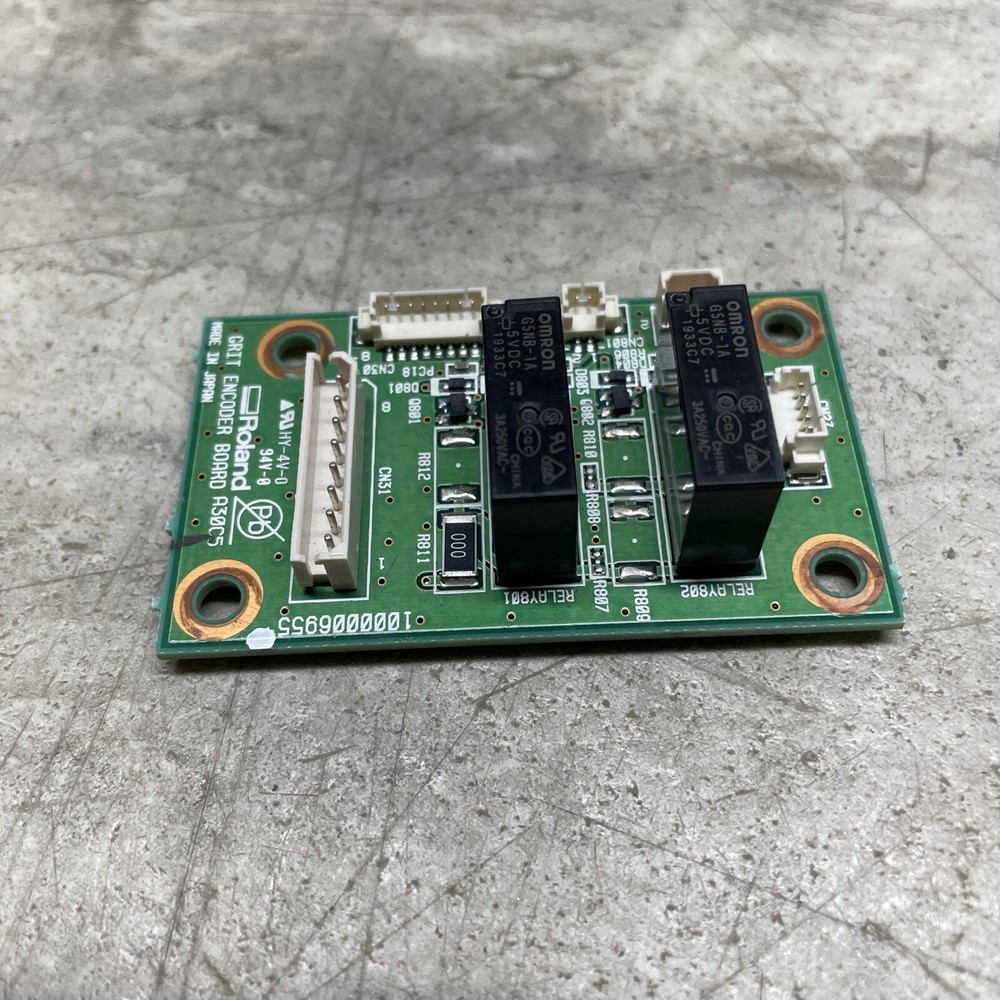 Genuine OEM Roland 1000006955 Grit Encoder Board Assembly