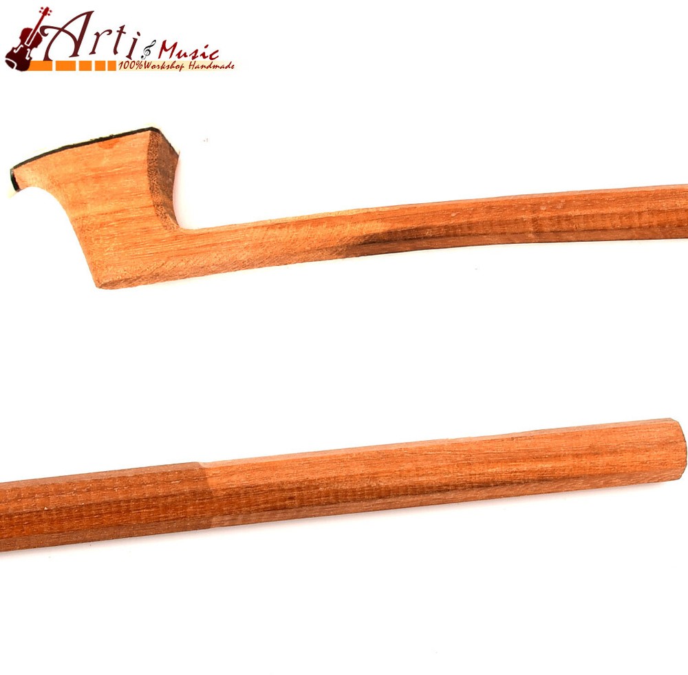5Star D.PECCATTE Mode Master Old Pernambuco Cello Bow 4/4 Stick Stiff Bone Tip