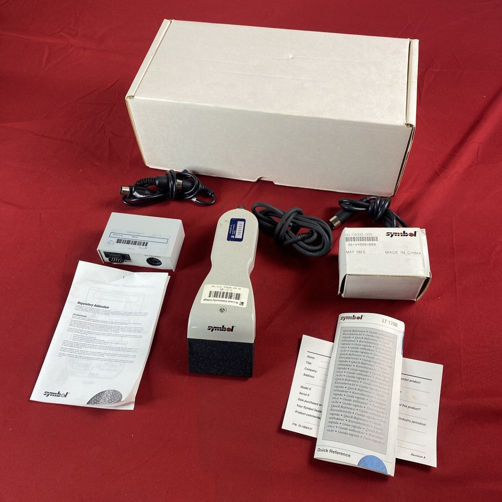 LaserTouch Bar Code Scanning System (Model WK1780) Made in the USA!