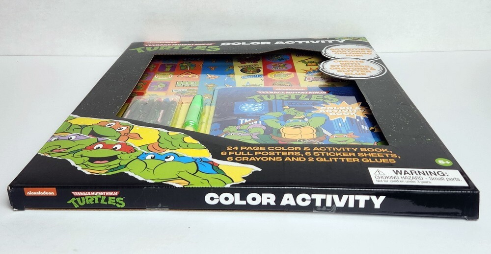 Nickelodeon TMNT Color Activity Set