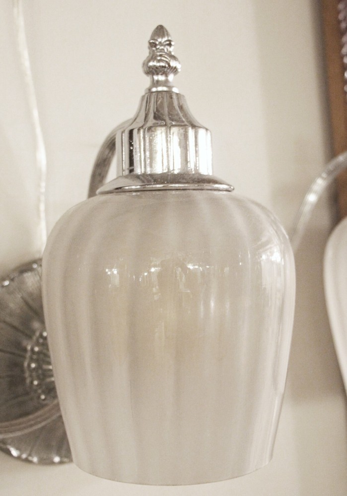 Waldorf Astoria 3 Chrome Light Wall Sconce