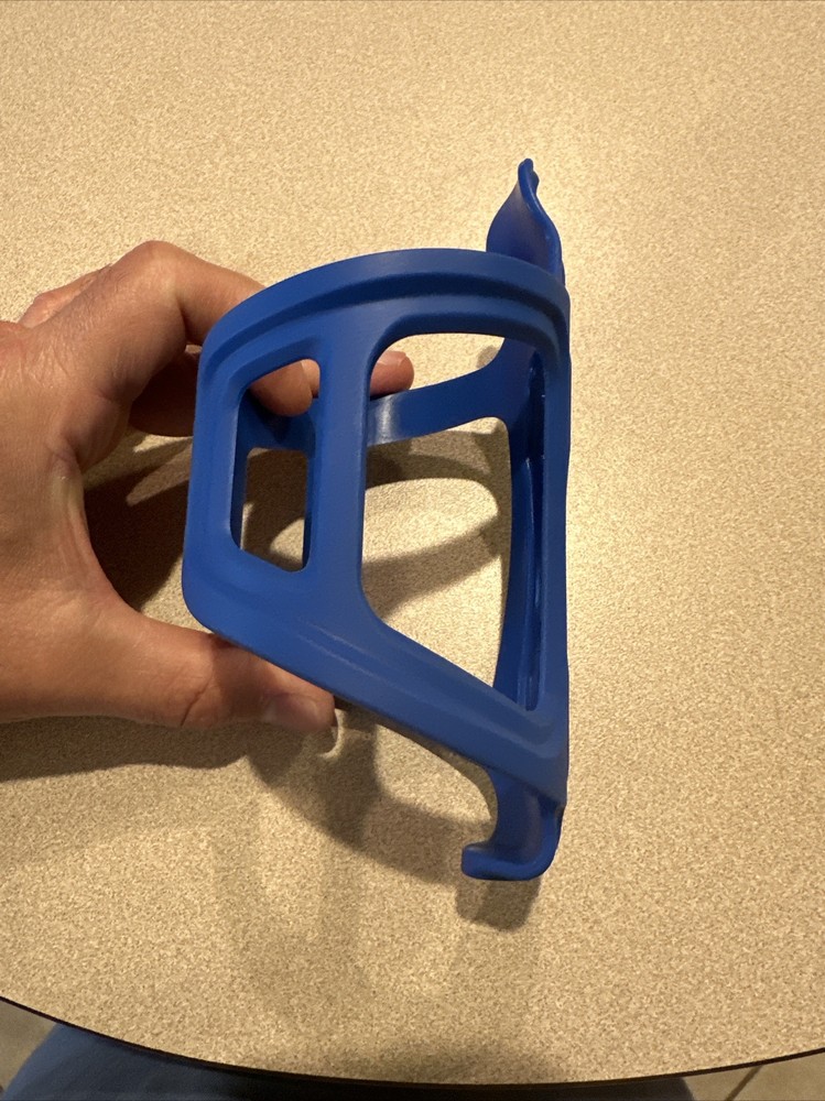 Evo Grapple Water Bottle Cage Blue, Nylon