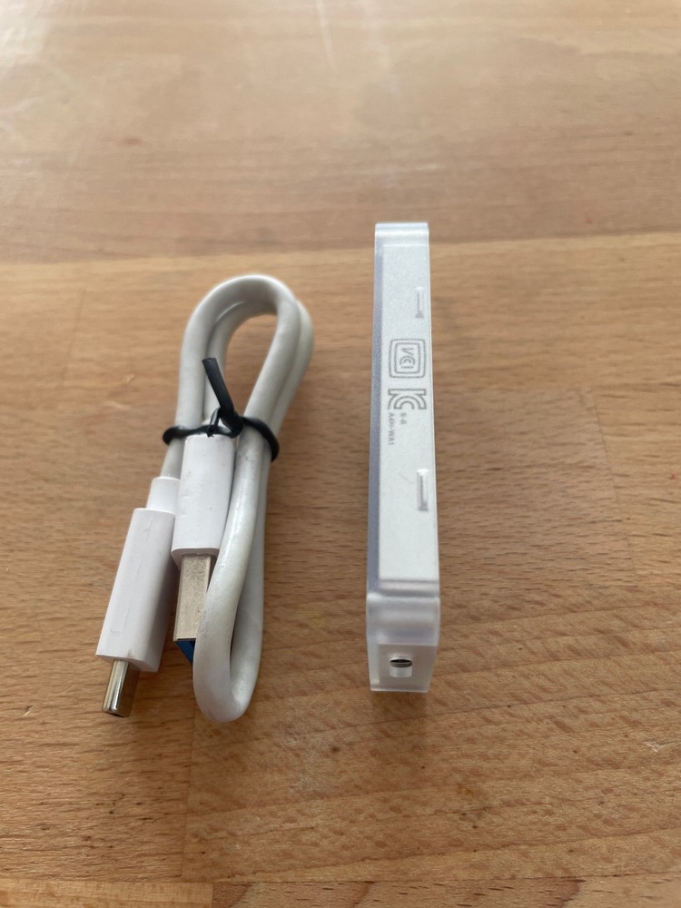 Google Coral USB TPU accelerator for AI processing open box