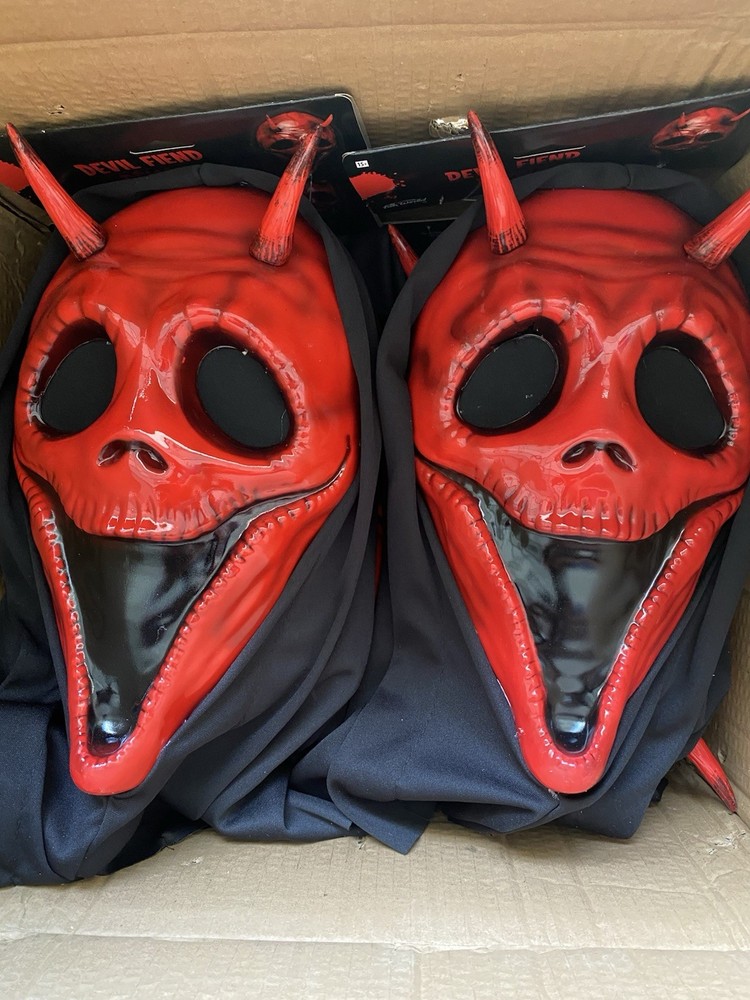 Devil Fiend Adult Sized Halloween Mask
