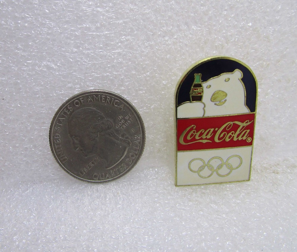 Coca-Cola Polar Bear Olympic Pin