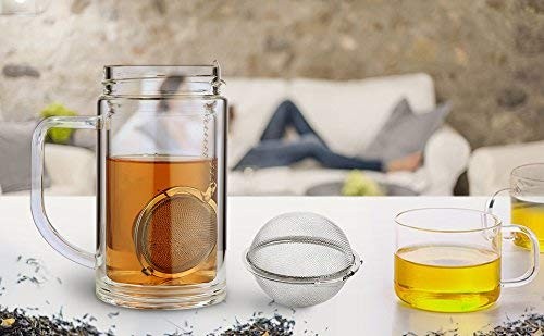 Tea Infuser 2 Pack Stainless Steel Mesh Tea Ball Strainer