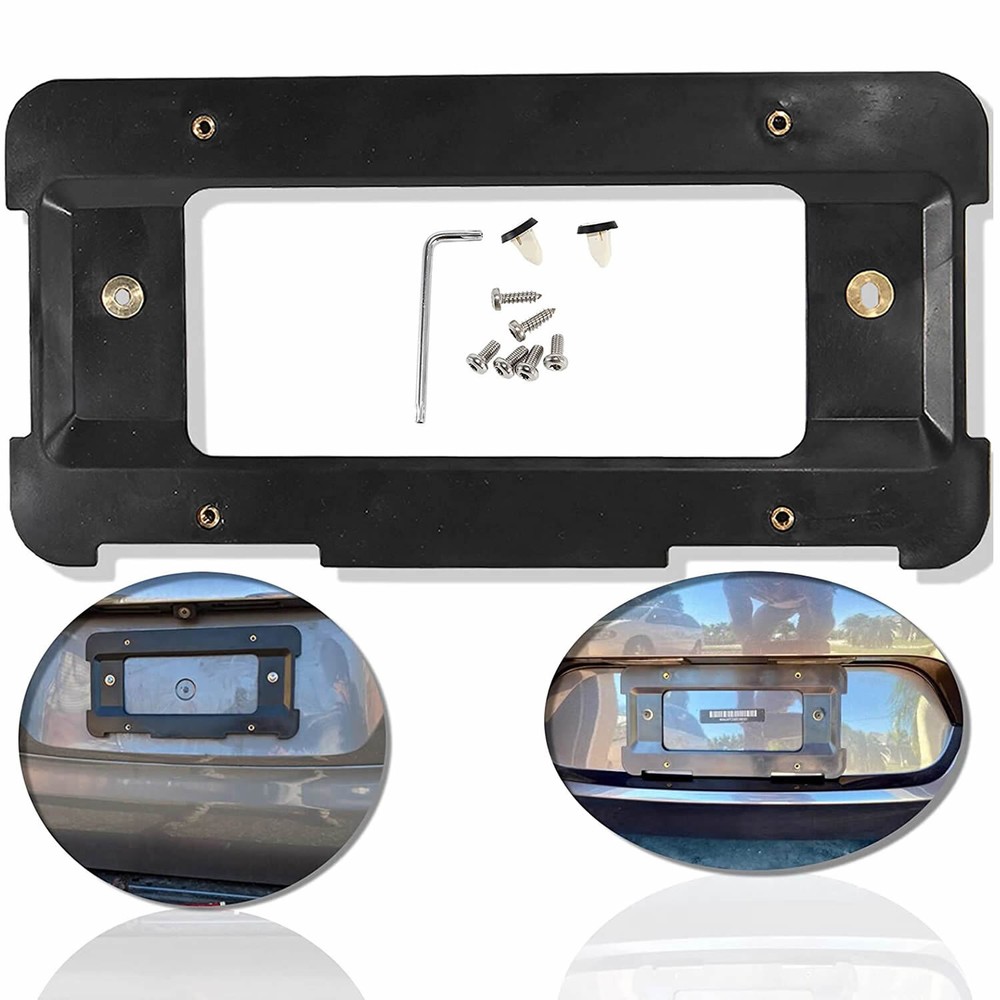 Rear License Plate Base Mount Bracket Frame Holder For BMW Replace 51187160607