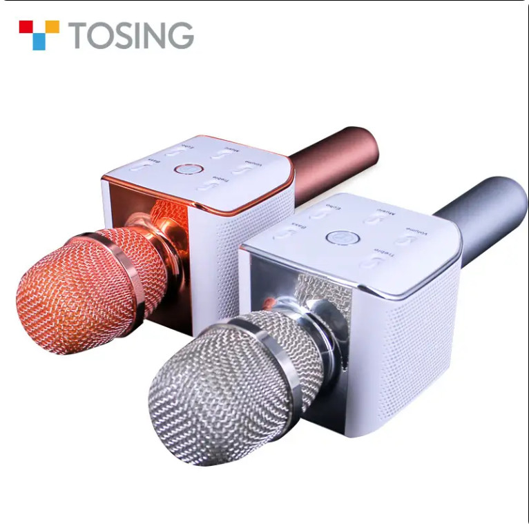 Bluetooth Microphone Wireless, for Singing & Karaoke Handheld Dynamic Microphone