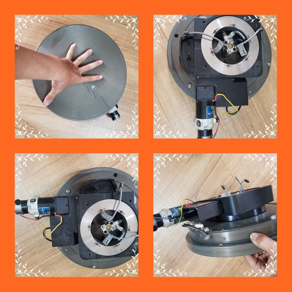 LARGE 31cm TURNTABLE with vacumm table