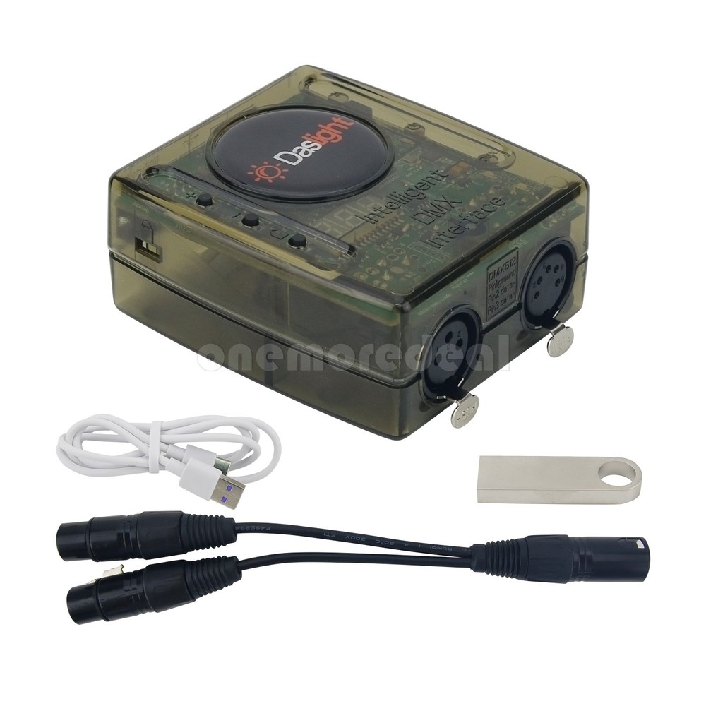 Dashlight DVC4 GZM Stage Light Controller USB Computer Control Light Show+DMX