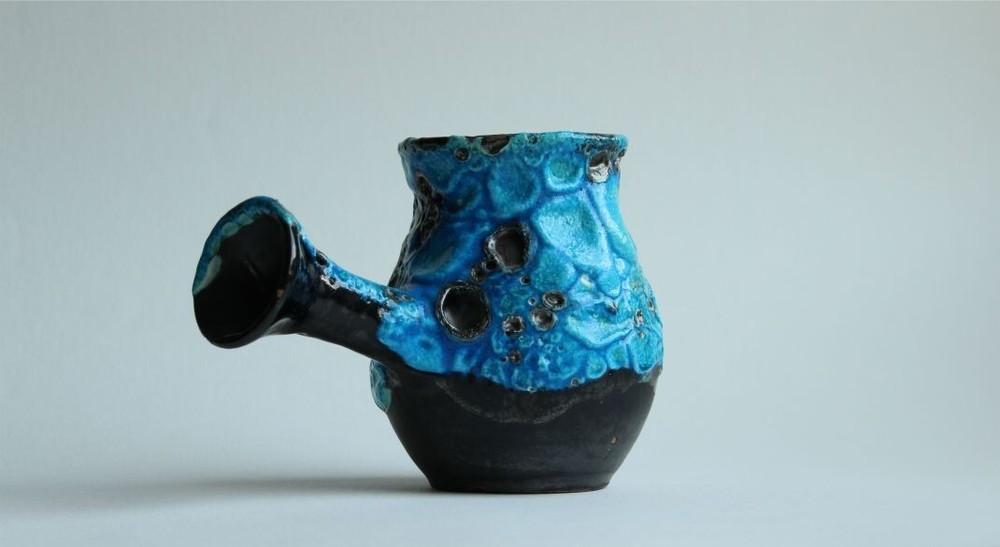 Charles Cart's ceramic sauce pot