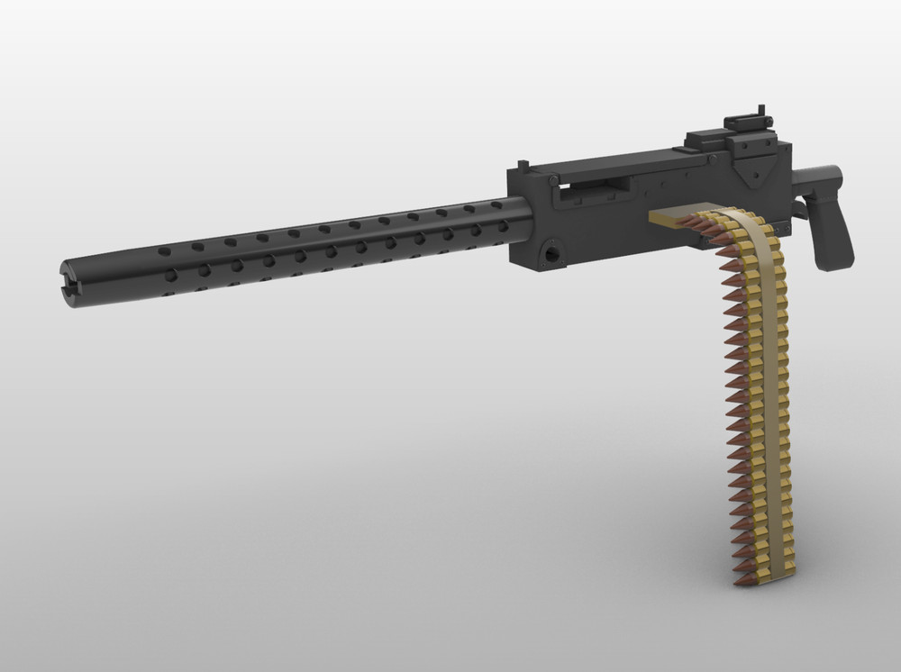 1/24 Scale Battleground M1919A4 30 Caliber Machine Gun