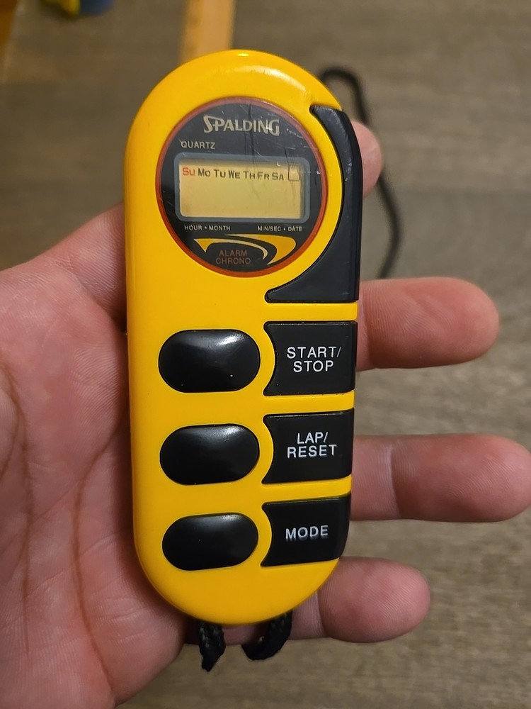 Spalding Quartz Multi-Sport Timer 1990s See All Pics And Description Make Offer