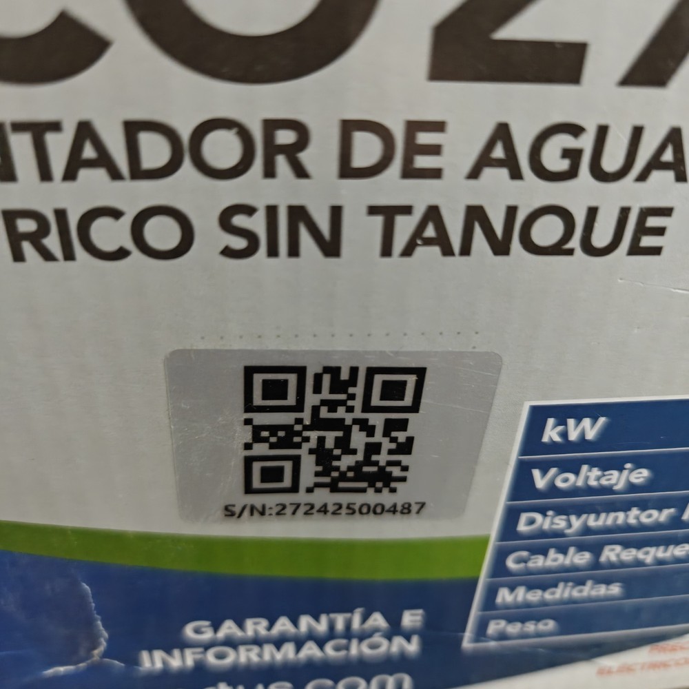 EcoSmart ECO 27 Tankless Water Heater, Electric, 27-kW - Quantity 1, 17 x 17 x 3