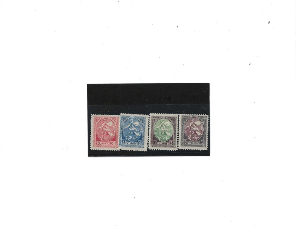 latvia stamps