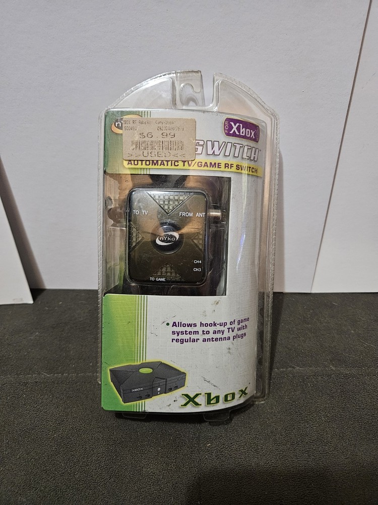 MINT NEW NYKO Automatic RF RFU Switch Unit for Original XBOX System Console YY15