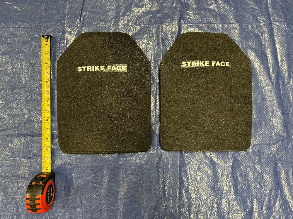 Strike Face Plates Size Medium Very Good Condition