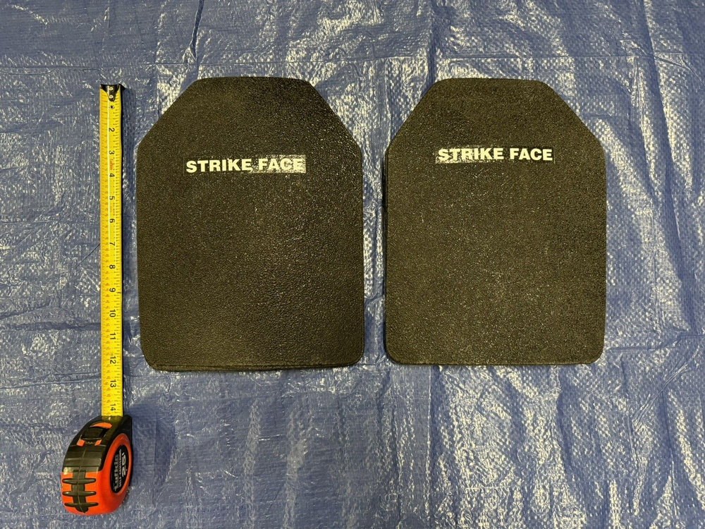 Strike Face Plates Size Medium Very Good Condition