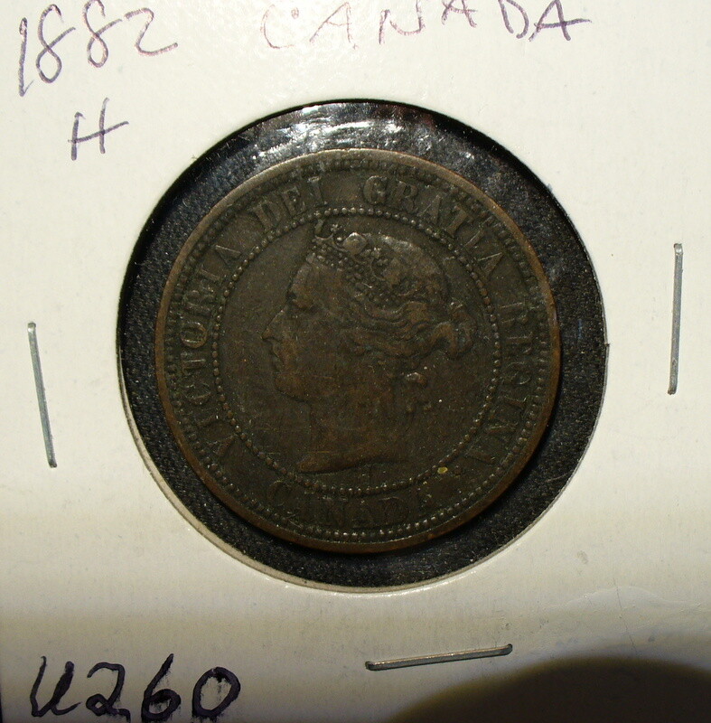 Canada Cent 1882H