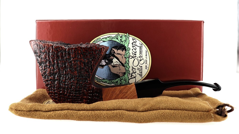 Pipe Ser Jacopo dalla Gemma S2 A MAXIMA brown sandblasted