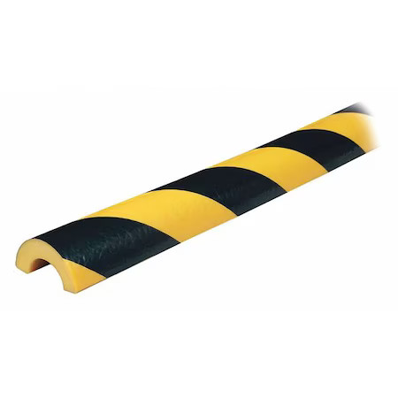 Knuffi 60-6792 Corner Guard, Rounded, Black/Yellow