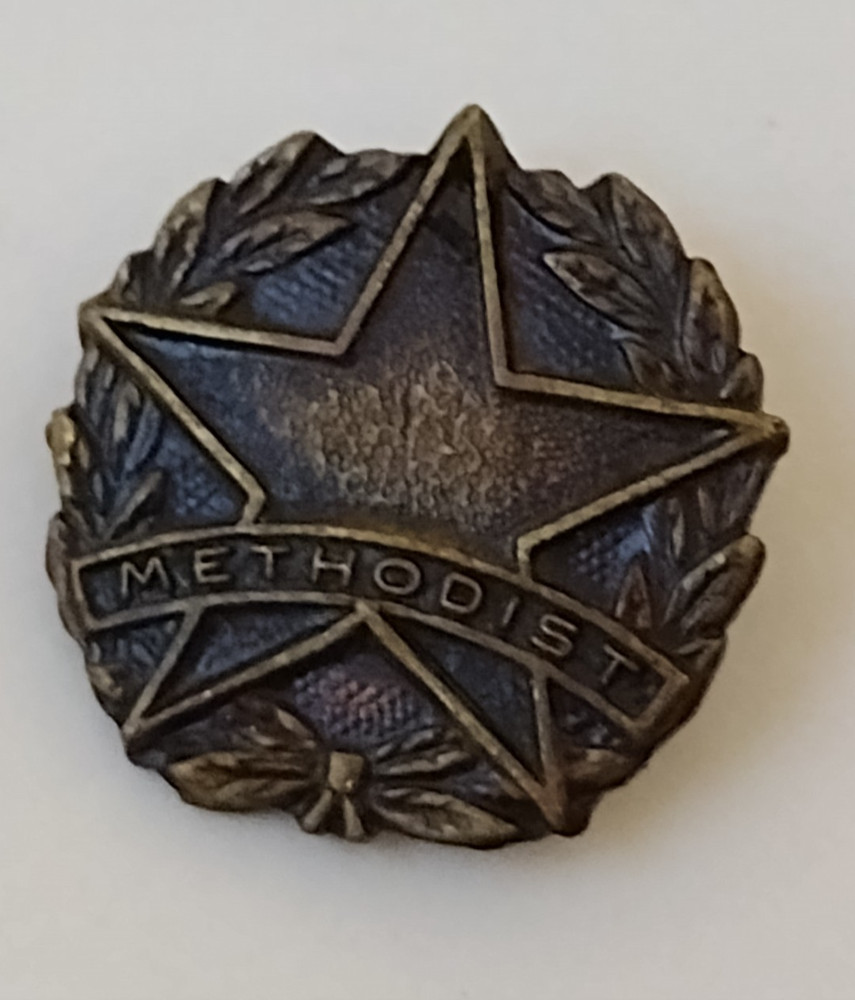 Methodist Religious Vintage Lapel Pin