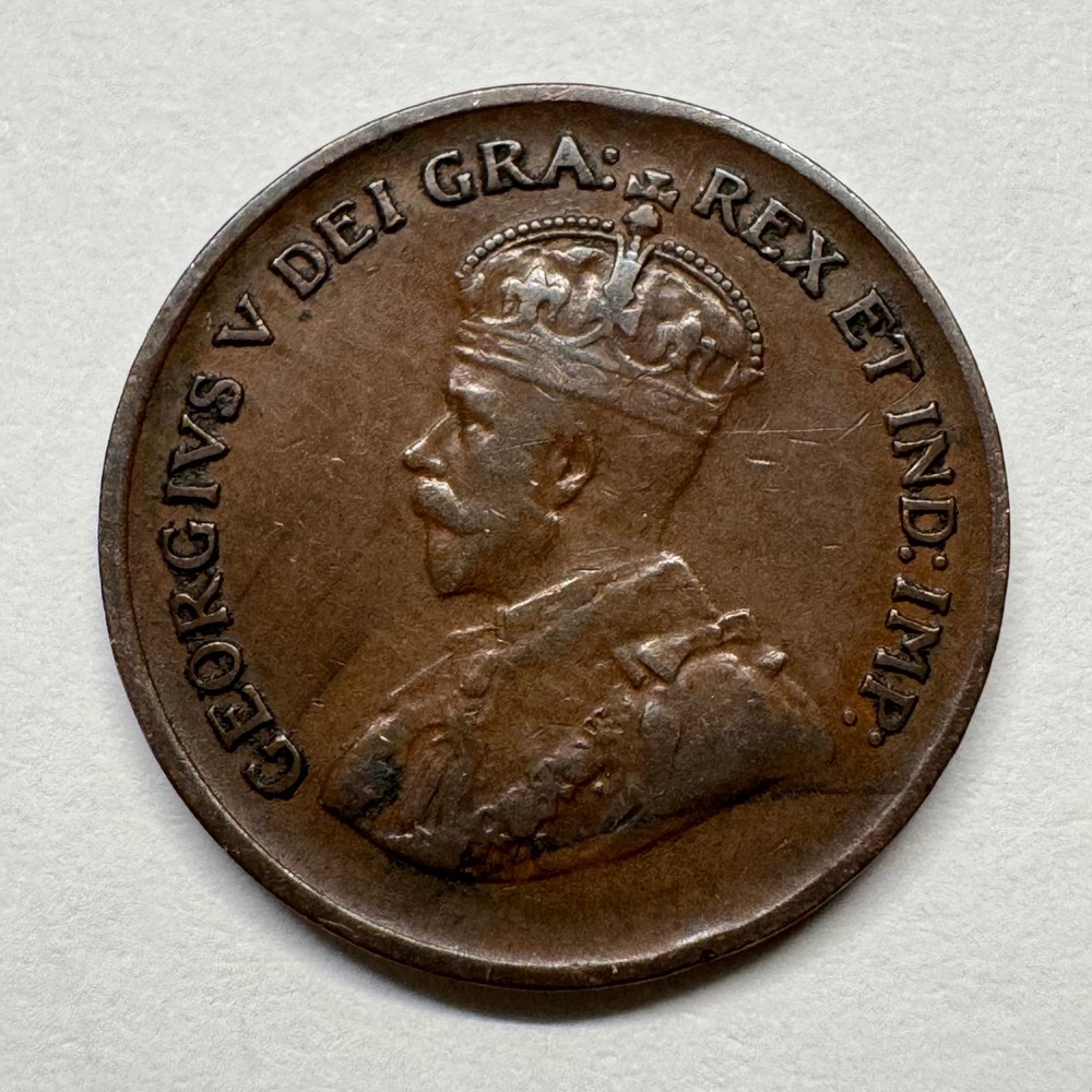 1932 Canada 1 Cent - Small Type - Coin #D-028
