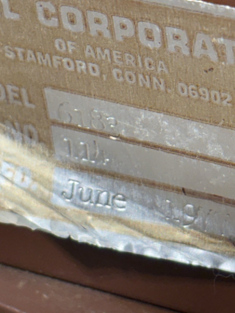 ORIEL CORPORATION 6183 XENON LIGHT SOURCE