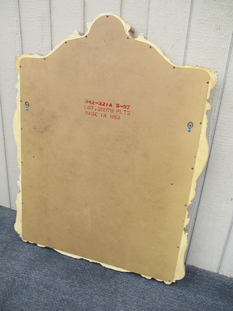 62937 Large Decorator Shell Top Mirror 45 x 57