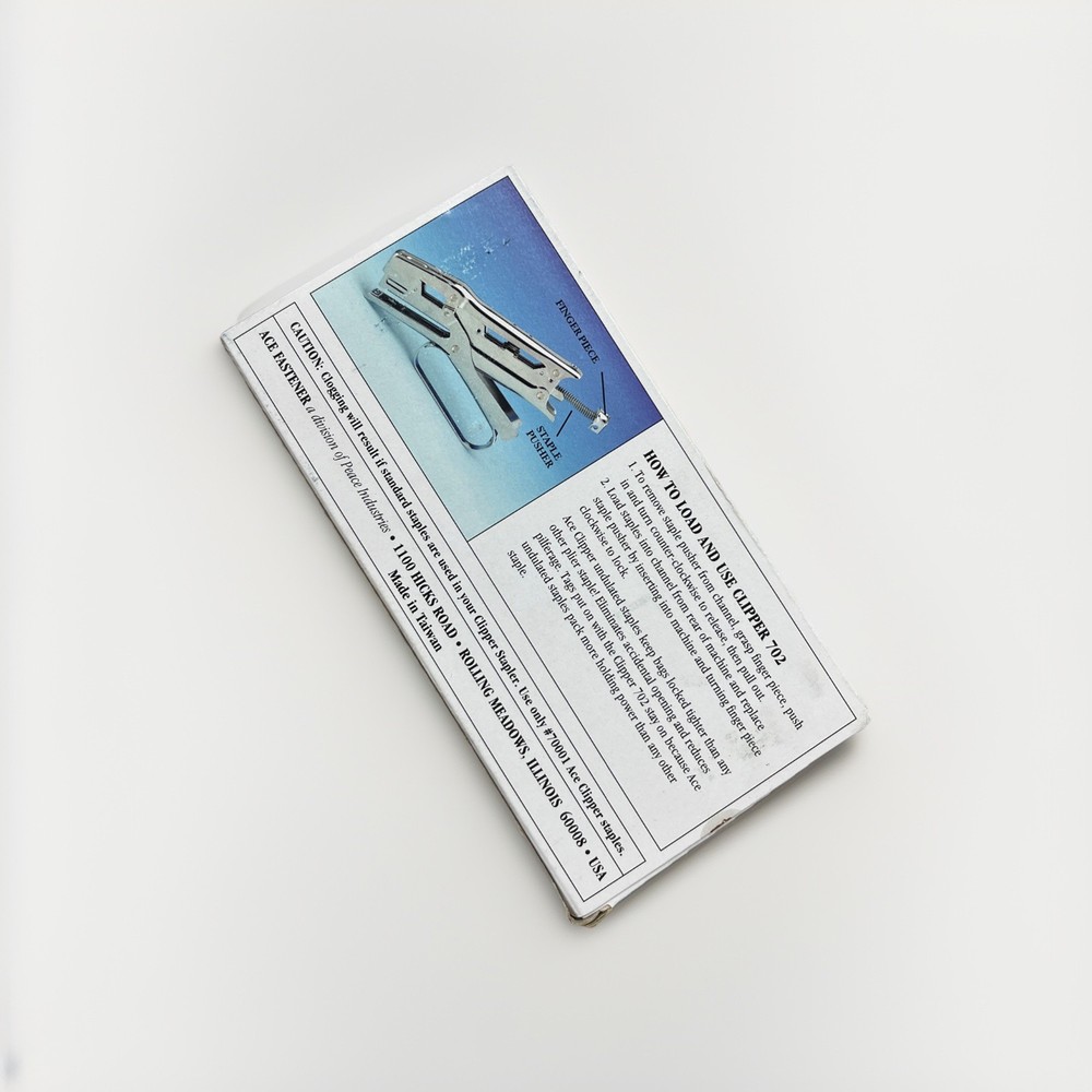 Spotnails 07020 Ace Clipper Plier Stapler