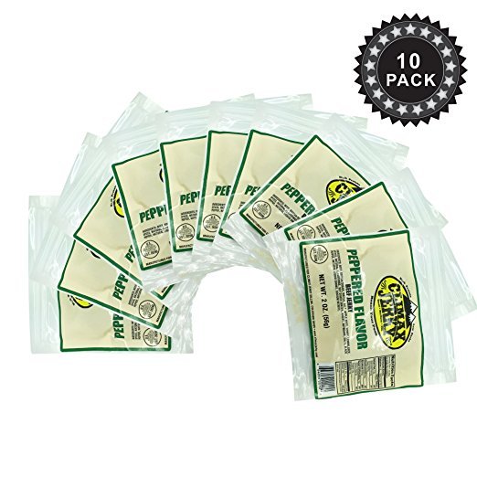 Climax BEST Premium Beef Pepper 2 OZ. Beef Jerky - 10 Pack